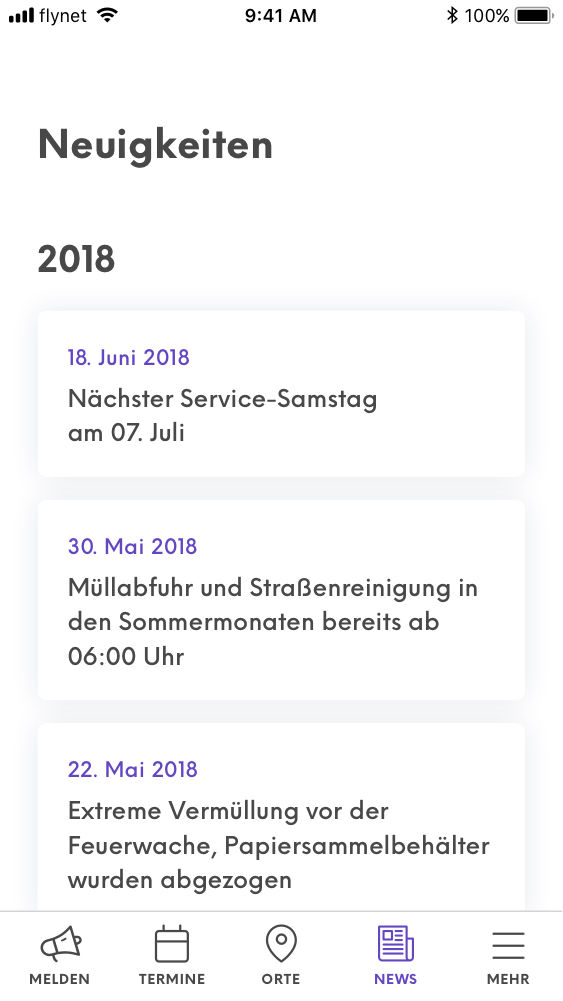 Abis-Neuigkeiten
